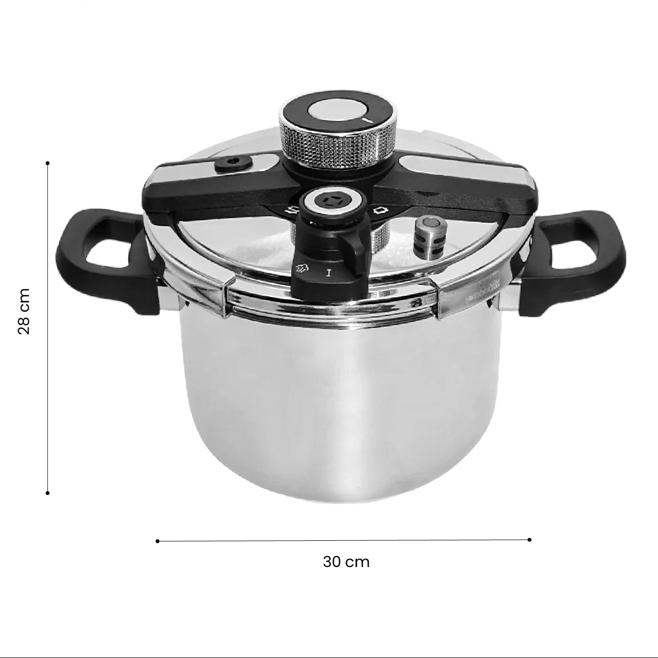 Olla a Presión 7 Litros – Acero Quirúrgico Premium