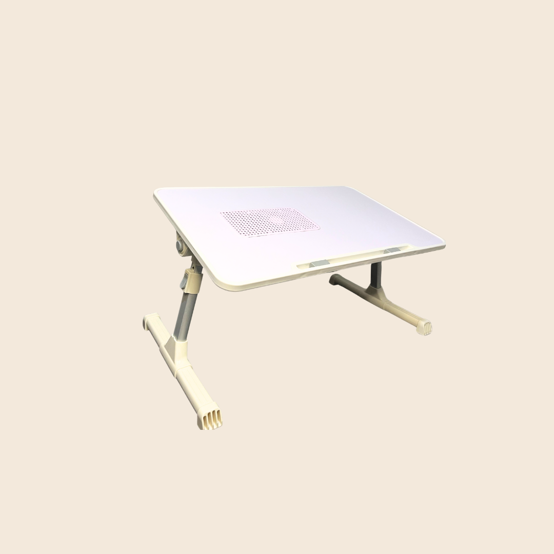 Mesa Portátil Plegable con Ventilador Integrado