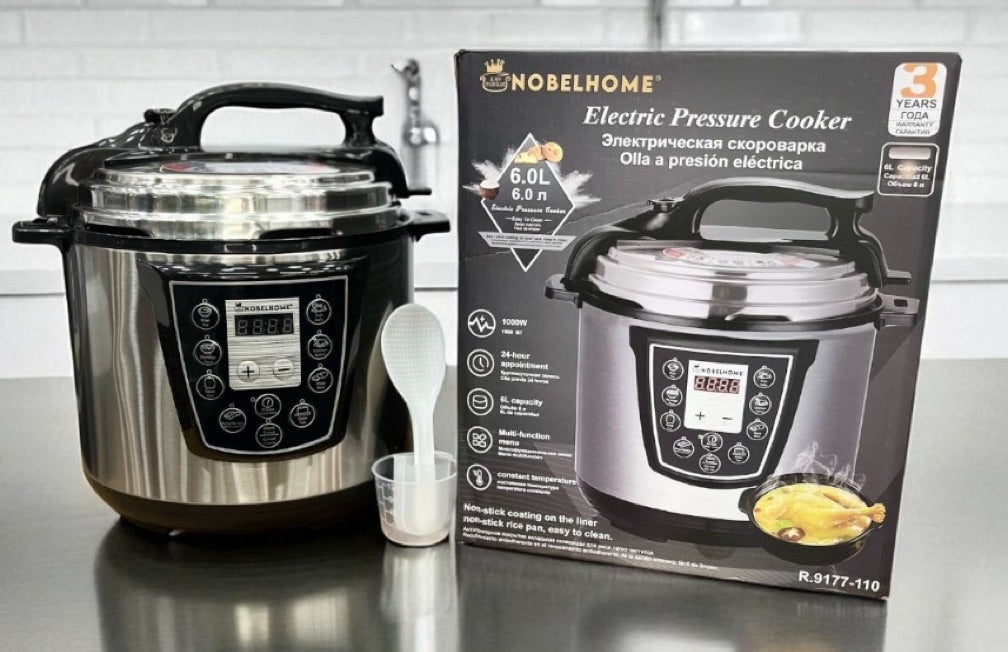 Olla Multifuncional 6L- Acero Inoxidable