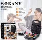 Máquina para Hacer Donas Sokany x12- Donero