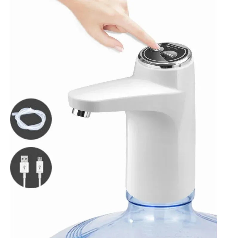 Dispensador de Agua Eléctrico Portátil USB para Botellón