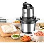 Picador/ Procesador Eléctrico Sokany 4 Litros 800 W – Acero Inoxidable