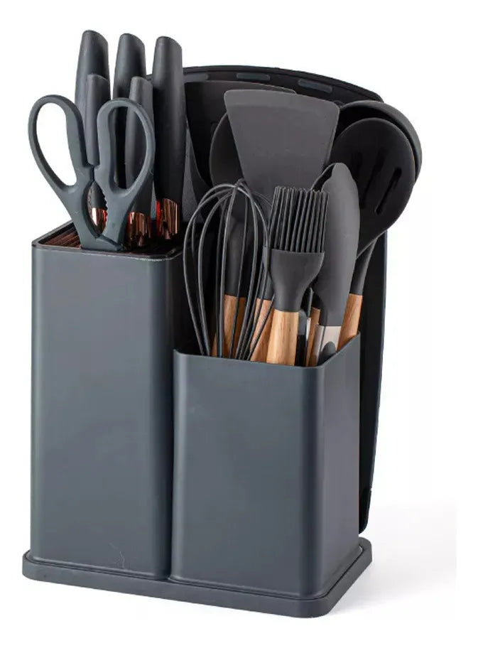 Set de Utensilios de Cocina 19 Piezas – Silicona