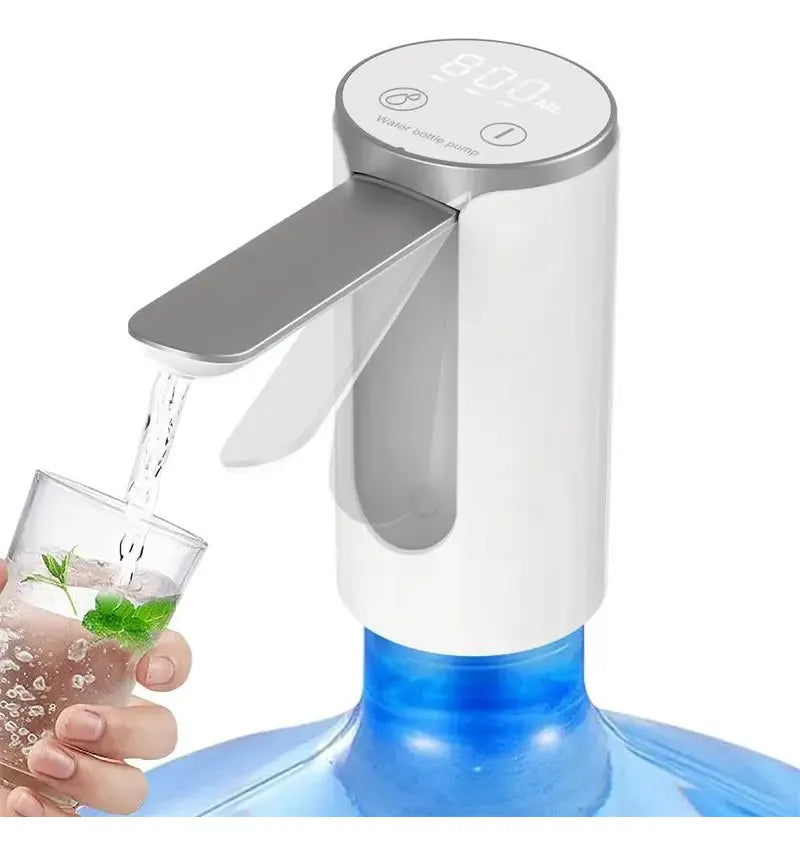 Dispensador de Agua de Lujo — Automático con Display y Modos de Medición