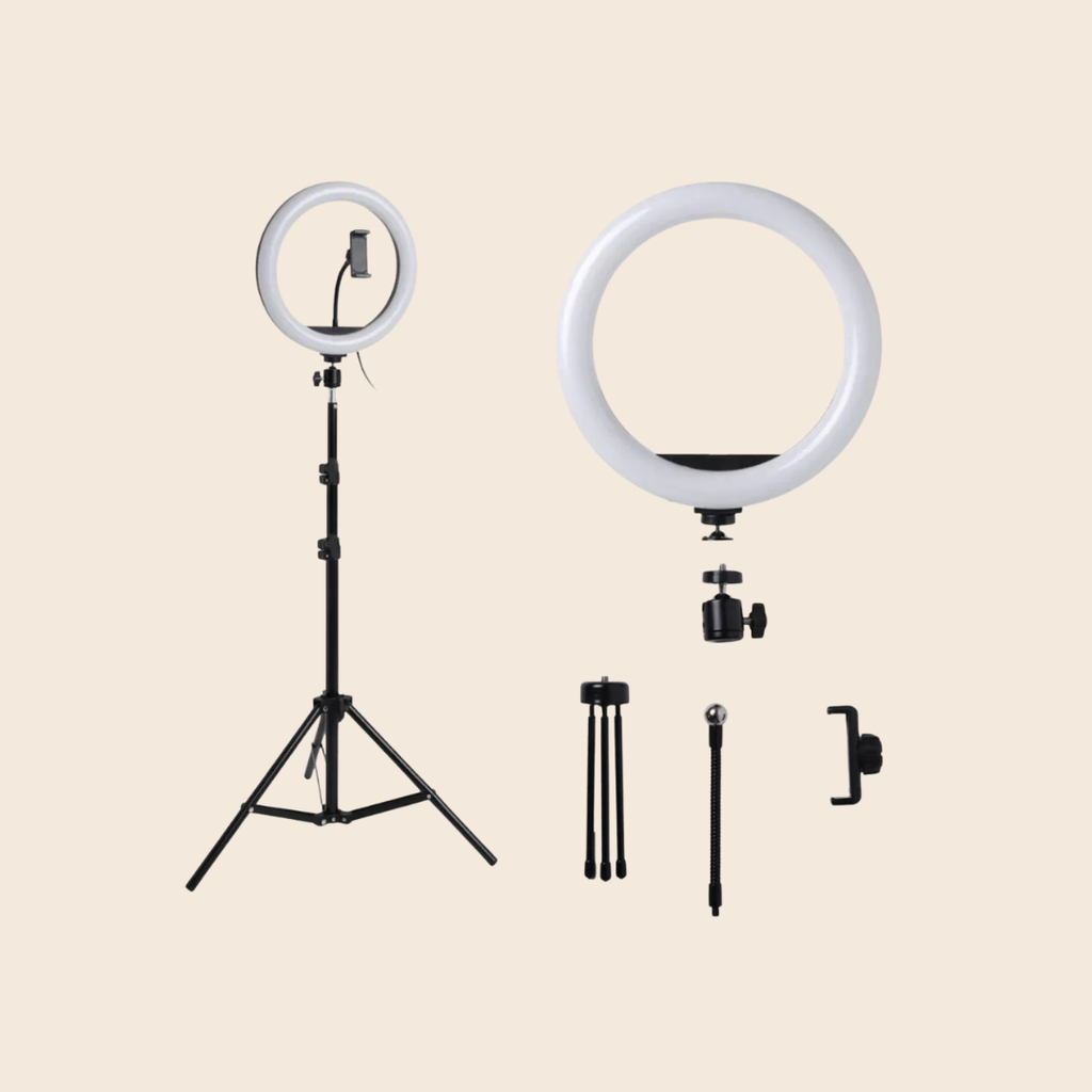 Aro de Luz LED 26 cm + Trípode