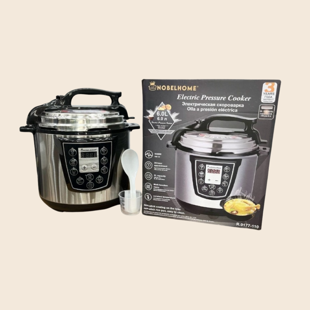 Olla Multifuncional 6L- Acero Inoxidable