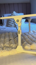 Mesa Portátil Plegable con Ventilador Integrado